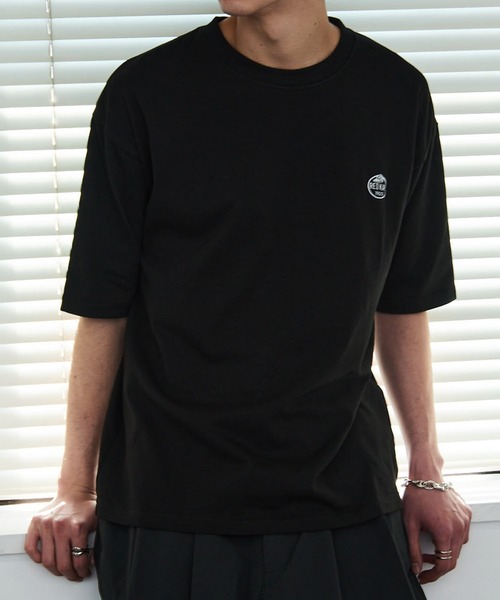 RED KAP（レッドキャップ）の「【RED KAP】限定商品 ヘビーウェイト インダストリアルワークTee　ワンポイントロゴ（Tシャツ/カットソー・メンズ・ブラック/ホワイト/ブルー・M/S/LL/L）」の19枚目の写真