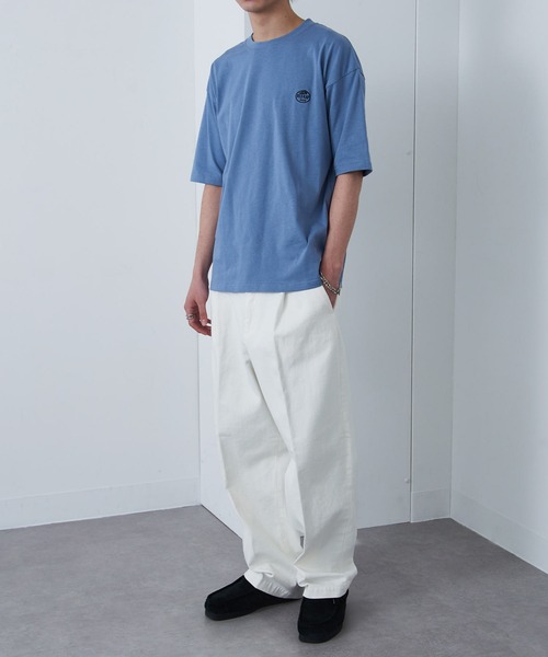 RED KAP（レッドキャップ）の「【RED KAP】限定商品 ヘビーウェイト インダストリアルワークTee　ワンポイントロゴ（Tシャツ/カットソー・メンズ・ブラック/ホワイト/ブルー・M/S/LL/L）」の18枚目の写真