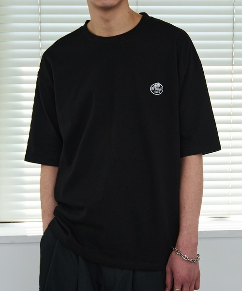 RED KAP（レッドキャップ）の「【RED KAP】限定商品 ヘビーウェイト インダストリアルワークTee　ワンポイントロゴ（Tシャツ/カットソー・メンズ・ブラック/ホワイト/ブルー・M/S/LL/L）」の7枚目の写真