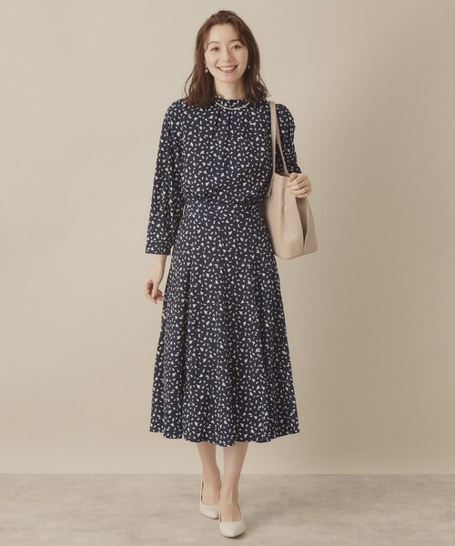 ITS'DEMO（イッツデモ）の「【手洗い可／セットアップ可／ウエストゴム】ハートプリントスカート（スカート・レディース・ブラック系/ネイビー系/ホワイト系3・00）」の20枚目の写真