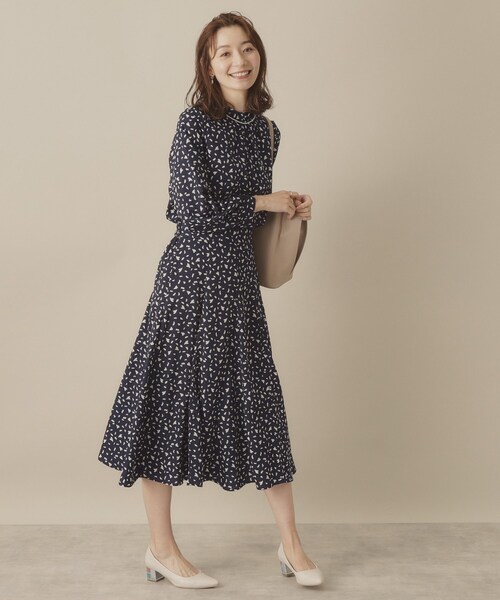 ITS'DEMO（イッツデモ）の「【手洗い可／セットアップ可／ウエストゴム】ハートプリントスカート（スカート・レディース・ブラック系/ネイビー系/ホワイト系3・00）」の21枚目の写真