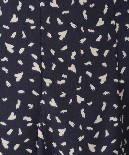 ITS'DEMO（イッツデモ）の「【手洗い可／セットアップ可／ウエストゴム】ハートプリントスカート（スカート・レディース・ブラック系/ネイビー系/ホワイト系3・00）」の22枚目の写真