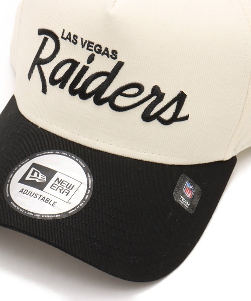 セール】NEW ERA 9FORTY A-FRAME SUMMER CORDUROY Las Vegas Raiders