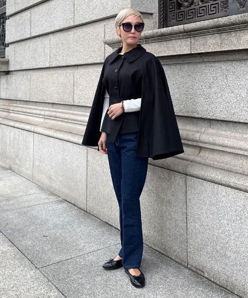 【JENNE】ケープコート 上質モヘヤケープコート｜JENNE(ジェンヌ)公式通販：パリジェンヌの