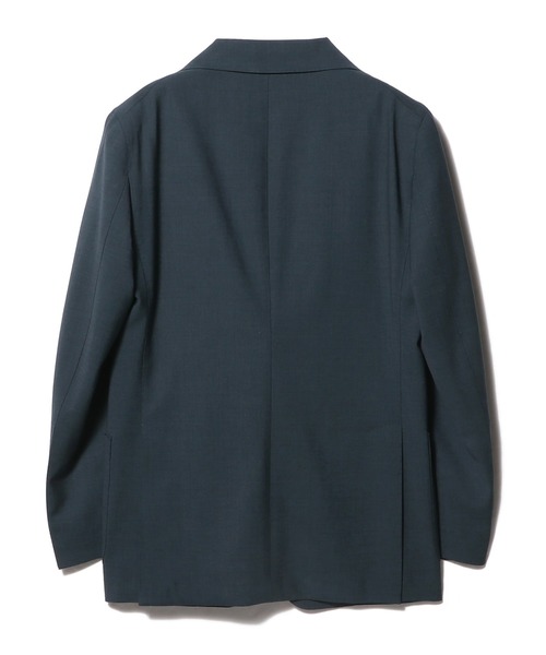 ESTNATION（エストネーション）の「ESTNATION / ウールベンガリン セットアップジャケット（テーラードジャケット・メンズ・ターコイズブルー/ブラック・MEDIUM/LARGE/X-LARGE/SMALL）」の8枚目の写真