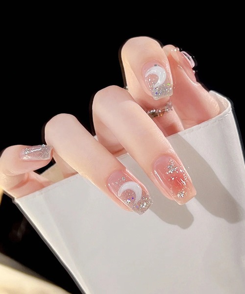 Lace Ladies（レースレディース）の「パール ビジュー バラエティ ネイルチップ セット（ネイルシール/ネイルチップ・レディース・B/A/D/C・FREE）」の3枚目の写真