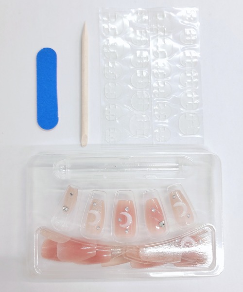 Lace Ladies（レースレディース）の「パール ビジュー バラエティ ネイルチップ セット（ネイルシール/ネイルチップ・レディース・B/A/D/C・FREE）」の13枚目の写真