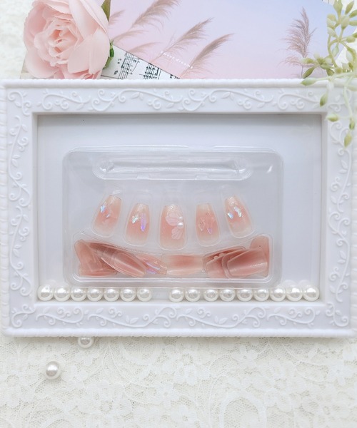 Lace Ladies（レースレディース）の「パール ビジュー バラエティ ネイルチップ セット（ネイルシール/ネイルチップ・レディース・B/A/D/C・FREE）」の17枚目の写真