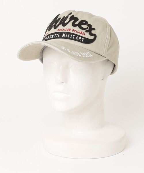 AVIREX（アヴィレックス）の「AVIREX /アヴィレックス / AX EX フェルト叩きつけPIGMENTCAP / 80974900（キャップ・メンズ・カーキ/チャコールグレー/ベージュ・FREE）」の10枚目の写真