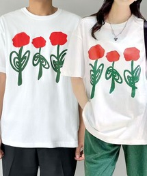 LOWO（ロワ）の「ユニセックスアソートプリント半袖クルーネックTシャツ（Tシャツ/カットソー）」