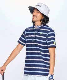 デサントゴルフ　ボーダーTシャツ　新品タグ付き DESCENTE STORE GOLF｜デサントストアゴルフ（メンズ）のTシャツ