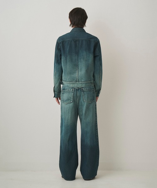 Juha（ユハ）の「GRADATION DENIM JACKET（デニムジャケット・メンズ・ブラック/ブルー・3/4）」の13枚目の写真