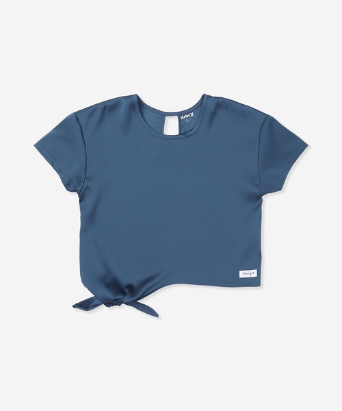 tシャツ 「Hurley/ハーレー」レディースサイドリボンTシャツ　UPF50+　吸汗速乾　SIDE RIBBON SS TEE レディース Hurley/ハーレー】レディースサイドリボンTシャツ UPF50+ 吸汗速