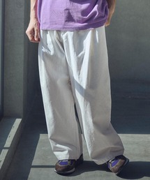 ADAMPATEK/generous tuck relax chino pants/タック入りワイドシルエットチノパンツ(AP2518026)