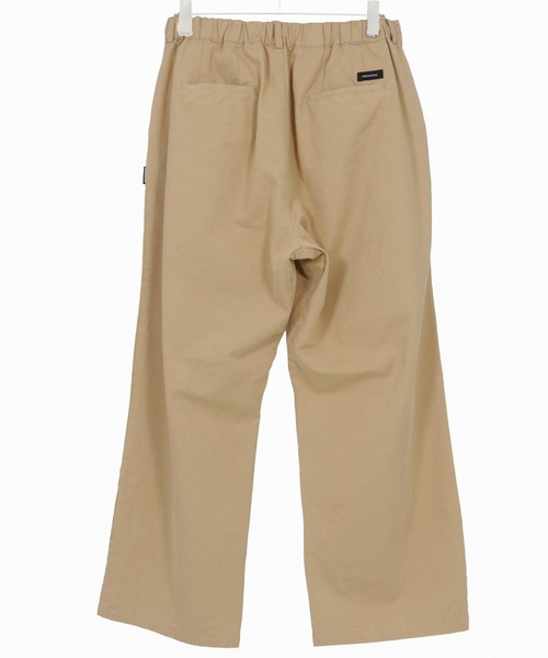ADAM PATEK(アダムパテック)の「ADAMPATEK/generous tuck relax chino pants/タック入りワイドシルエットチノパンツ(AP2518026)(チノパンツ・レディース・ベージュ/ホワイト・2/1)」の11枚目の写真
