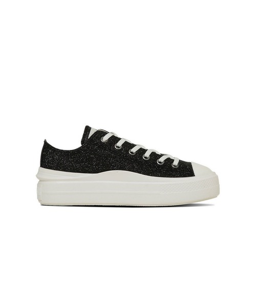 CONVERSE（コンバース）の「CONVERSE ALL STAR LIGHT PLTS II GT OX（コンバース オールスター　ライト　ＰＬＴＳ　II　ＧＴ　ＯＸ）（スニーカー・レディース・ブラック/シルバー・23cm/23.5cm/24cm/24.5cm/25cm）」の4枚目の写真