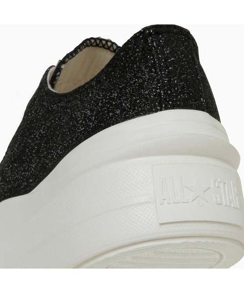 CONVERSE（コンバース）の「CONVERSE ALL STAR LIGHT PLTS II GT OX（コンバース オールスター　ライト　ＰＬＴＳ　II　ＧＴ　ＯＸ）（スニーカー・レディース・ブラック/シルバー・23cm/23.5cm/24cm/24.5cm/25cm）」の9枚目の写真