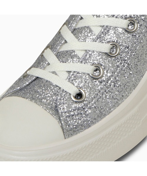 CONVERSE（コンバース）の「CONVERSE ALL STAR LIGHT PLTS II GT OX（コンバース オールスター　ライト　ＰＬＴＳ　II　ＧＴ　ＯＸ）（スニーカー・レディース・ブラック/シルバー・23cm/23.5cm/24cm/24.5cm/25cm）」の15枚目の写真