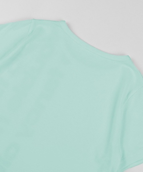 FANCY CLUB（ファンシークラブ）の「A'GEM/9 × .kom 『 FANCY CLUB/ファンシークラブ』 BAYWATCH CROP TEE/ベイワッチ クロップ Tシャツ（Tシャツ/カットソー・レディース・ブラック/ホワイト/ライトグリーン・FREE）」の13枚目の写真