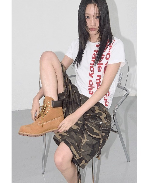 FANCY CLUB（ファンシークラブ）の「A'GEM/9 × .kom 『 FANCY CLUB/ファンシークラブ』 BAYWATCH CROP TEE/ベイワッチ クロップ Tシャツ（Tシャツ/カットソー・レディース・ブラック/ホワイト/ライトグリーン・FREE）」の15枚目の写真