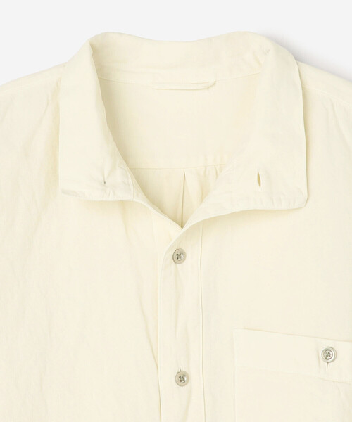 Kaptain Sunshine(キャプテン サンシャイン)の「KAPTAIN SUNSHINE | スタンドカラースモック MEN(シャツ/ブラウス・メンズ・ブラック/アイボリー・38/36)」の12枚目の写真