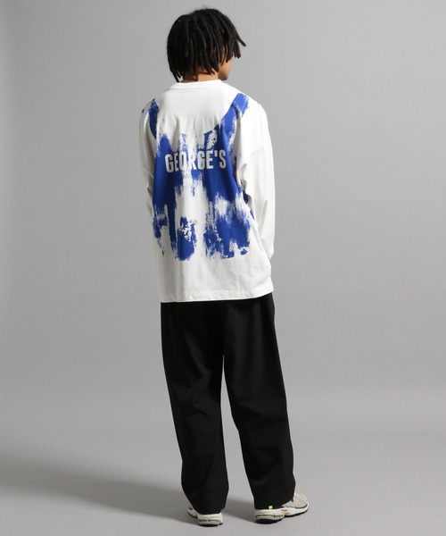 GEORGE'S（ジョージズ）の「ワイドテーパードパンツ（その他パンツ・メンズ・ブラック/カーキ/グレー・SMALL/MEDIUM/LARGE）」の13枚目の写真