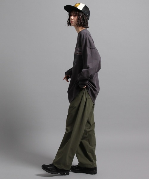 GEORGE'S（ジョージズ）の「ワイドテーパードパンツ（その他パンツ・メンズ・ブラック/カーキ/グレー・SMALL/MEDIUM/LARGE）」の20枚目の写真