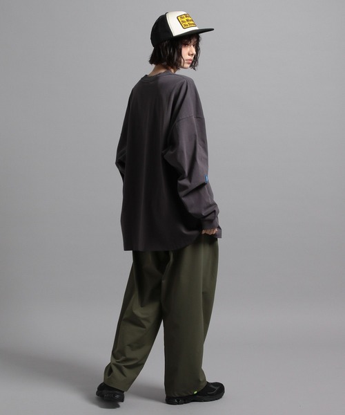 GEORGE'S（ジョージズ）の「ワイドテーパードパンツ（その他パンツ・メンズ・ブラック/カーキ/グレー・SMALL/MEDIUM/LARGE）」の21枚目の写真