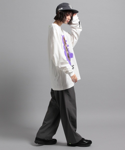 GEORGE'S（ジョージズ）の「ワイドテーパードパンツ（その他パンツ・メンズ・ブラック/カーキ/グレー・SMALL/MEDIUM/LARGE）」の6枚目の写真