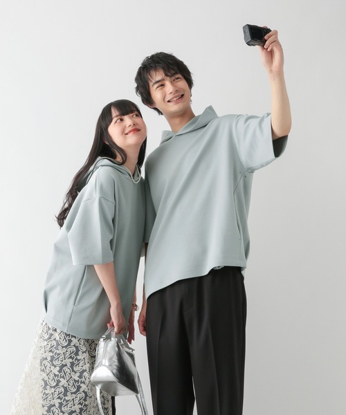 クールに決まる！【LV】モノグラム グラデーション パーカー Amilige パーカー Amiligeロゴグラデーションパーカー