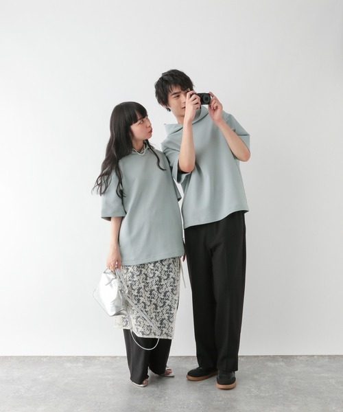 GLOBAL WORK（グローバルワーク）の「ライトクッションクール/パーカー/半袖/288078（パーカー・メンズ・パープル/ライトグリーン/ホワイト系その他2・XX-LARGE/MEDIUM/LARGE/SMALL/X-LARGE/X-SMALL/3XL）」の9枚目の写真