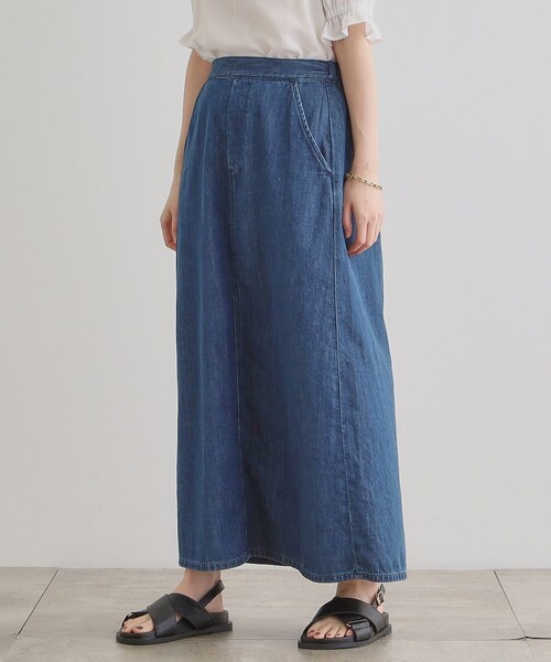 Lee（リー）の「【Lee×grove別注】3WAY　BUSTIER　SKIRT（ワンピース・レディース・ネイビー/ブルー系その他・02/01）」の14枚目の写真