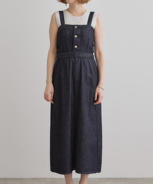 Lee（リー）の「【Lee×grove別注】3WAY　BUSTIER　SKIRT（ワンピース・レディース・ネイビー/ブルー系その他・02/01）」の17枚目の写真