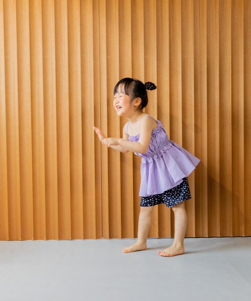 LOWRYS FARM（ローリーズファーム）の「フリルキャミセットＳＷＩＭ　323898（水着・キッズ・ブラック/アイボリー/パープル・110cm/120cm/130cm）」の21枚目の写真