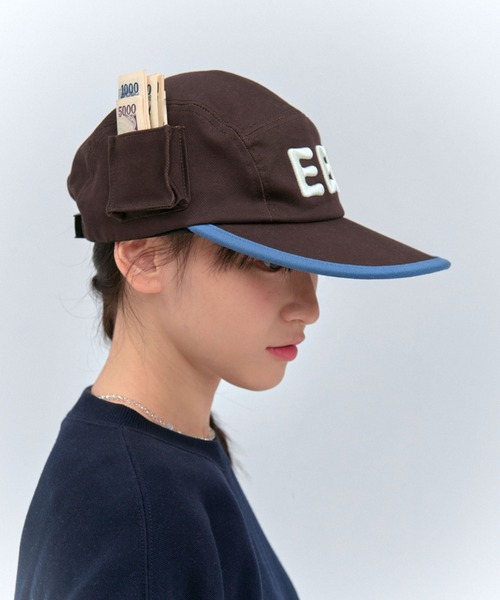elldu/エルドゥ」EEE ポケットキャップ ユニセックス（キャップ