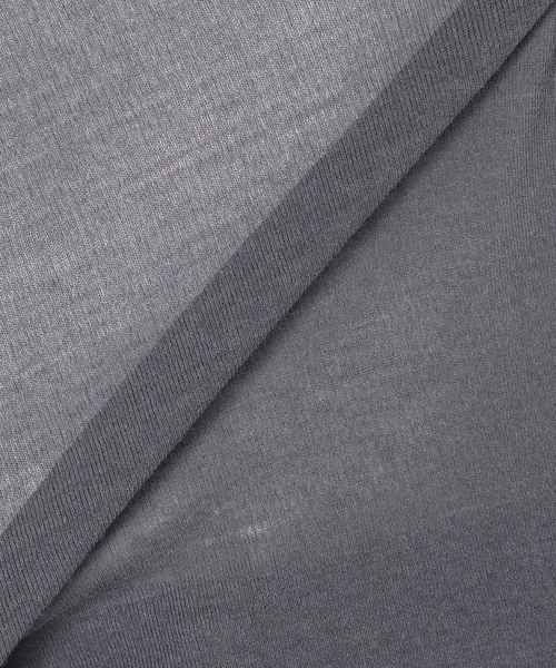 Spick & Span（スピックアンドスパン）の「《追加2》シアーボートネックプルオーバー（Tシャツ/カットソー・レディース・ホワイト/スカイブルー/チャコールグレー・FREE）」の11枚目の写真