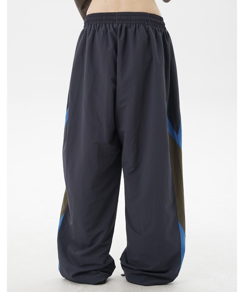 MASONPRINCE(メイソンプリンス)の「ルーズフィット エンブレムロゴ刺繍 トラックパンツ XXK4331【MASONPRINCE】(その他パンツ・メンズ・ネイビー/ホワイト・M/L/S/XL)」の10枚目の写真