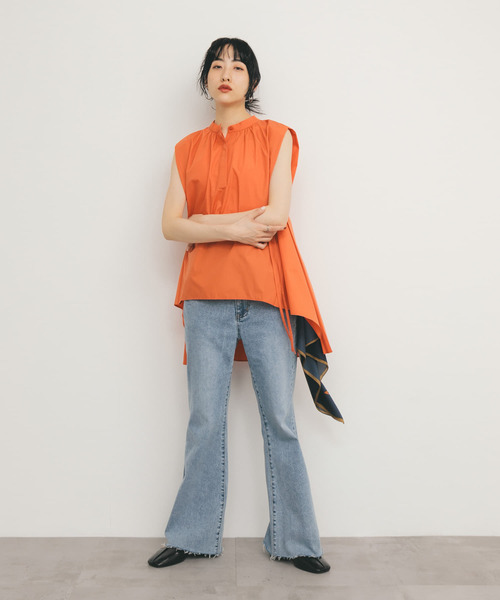 KBF（ケイビーエフ）の「アシンメトリーストラップパンプス（パンプス・レディース・ブラック/キャメル・36/37/38）」の12枚目の写真