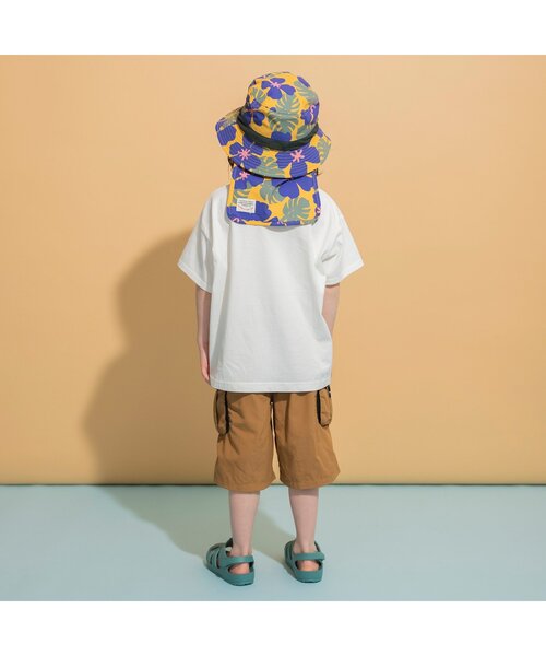 BREEZE(ブリーズ)の「【撥水加工/UVカット/ジュニア対応】水陸両用アクティブカーゴパンツ(カーゴパンツ・キッズ・ブルー/ライトグレー/キャメル/チャコール・90/100/110/120/130/150/160/140)」の6枚目の写真