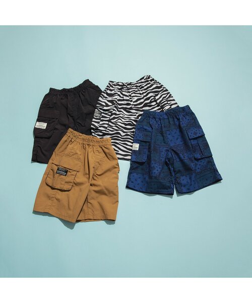 BREEZE(ブリーズ)の「【撥水加工/UVカット/ジュニア対応】水陸両用アクティブカーゴパンツ(カーゴパンツ・キッズ・ブルー/ライトグレー/キャメル/チャコール・90/100/110/120/130/150/160/140)」の7枚目の写真