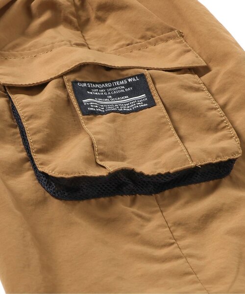 BREEZE(ブリーズ)の「【撥水加工/UVカット/ジュニア対応】水陸両用アクティブカーゴパンツ(カーゴパンツ・キッズ・ブルー/ライトグレー/キャメル/チャコール・90/100/110/120/130/150/160/140)」の18枚目の写真