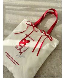 dazzlin | 【メロクロコラボ】ツインリボンキャンバストートバッグ(トートバッグ)