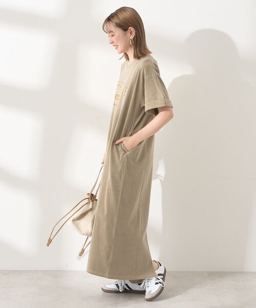 AMERICAN HOLIC（アメリカンホリック）の「PANHANDLE Tシャツワンピース（ワンピース・レディース・ピンク/モカ/チャコールグレー/ブルー系その他6・L/M）」の21枚目の写真