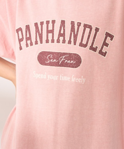 AMERICAN HOLIC（アメリカンホリック）の「PANHANDLE Tシャツワンピース（ワンピース・レディース・ピンク/モカ/チャコールグレー/ブルー系その他6・L/M）」の10枚目の写真