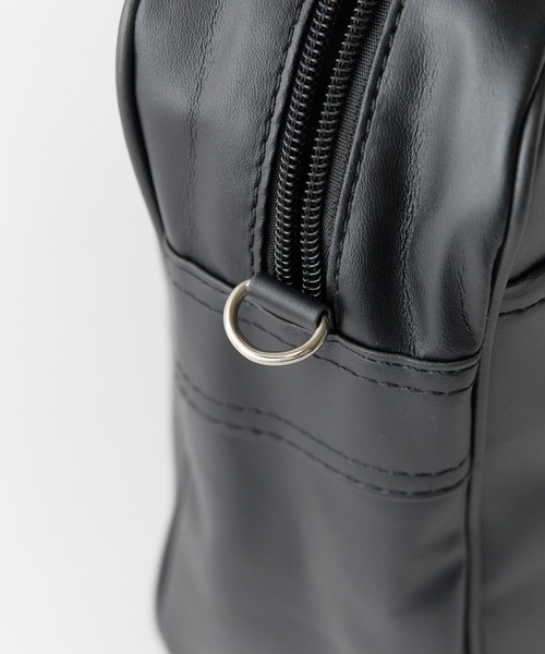 Chick(チック)の「Fake Leather Shoulder Bag School Bag スクールバッグ(ショルダーバッグ・レディース・ブラック・FREE)」の22枚目の写真