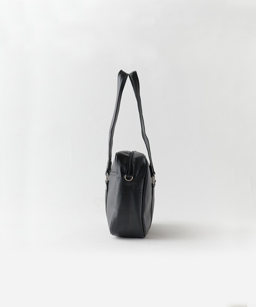 Chick(チック)の「Fake Leather Shoulder Bag School Bag スクールバッグ(ショルダーバッグ・レディース・ブラック・FREE)」の15枚目の写真