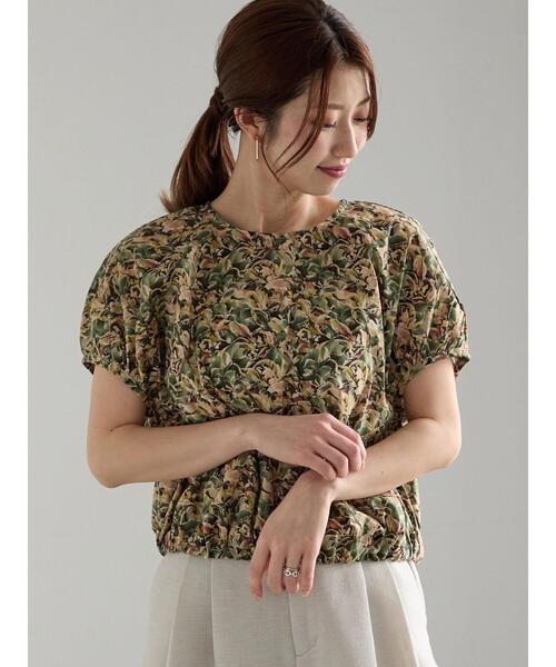 ブラウス シャツ 「LIBERTY」パフスリーブブラウス「2025summer catalog item」 レディース セール】 【LIBERTY】パフスリーブブラウス《2025summer catalog