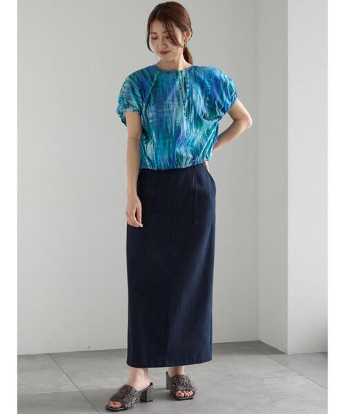 ブラウス シャツ 「LIBERTY」パフスリーブブラウス「2025summer catalog item」 レディース セール】 【LIBERTY】パフスリーブブラウス《2025summer catalog
