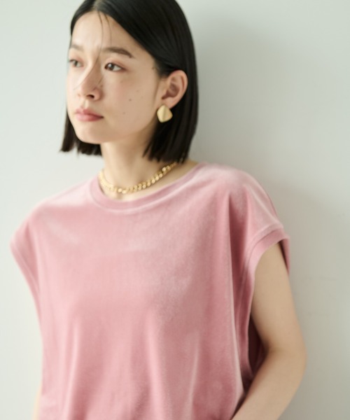 Shelly island（シェリーアイランド）の「シアーフロッキーオーバータンクトップ（タンクトップ・レディース・チャコールグレー/ブラック/ホワイト/ピンク・FREE）」の12枚目の写真