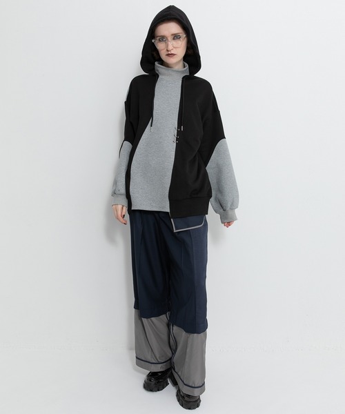 セール】デコラティブフード（パーカー）｜AULA AILA（アウラアイラ